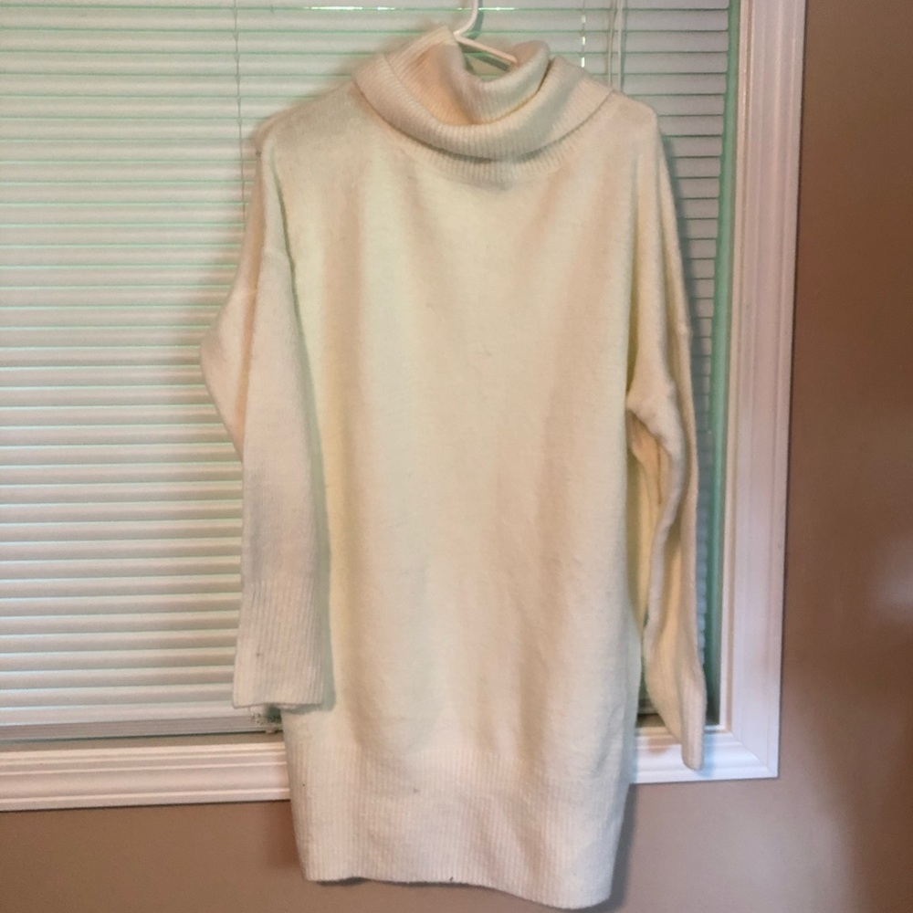 Turtleneck Sweater Dress